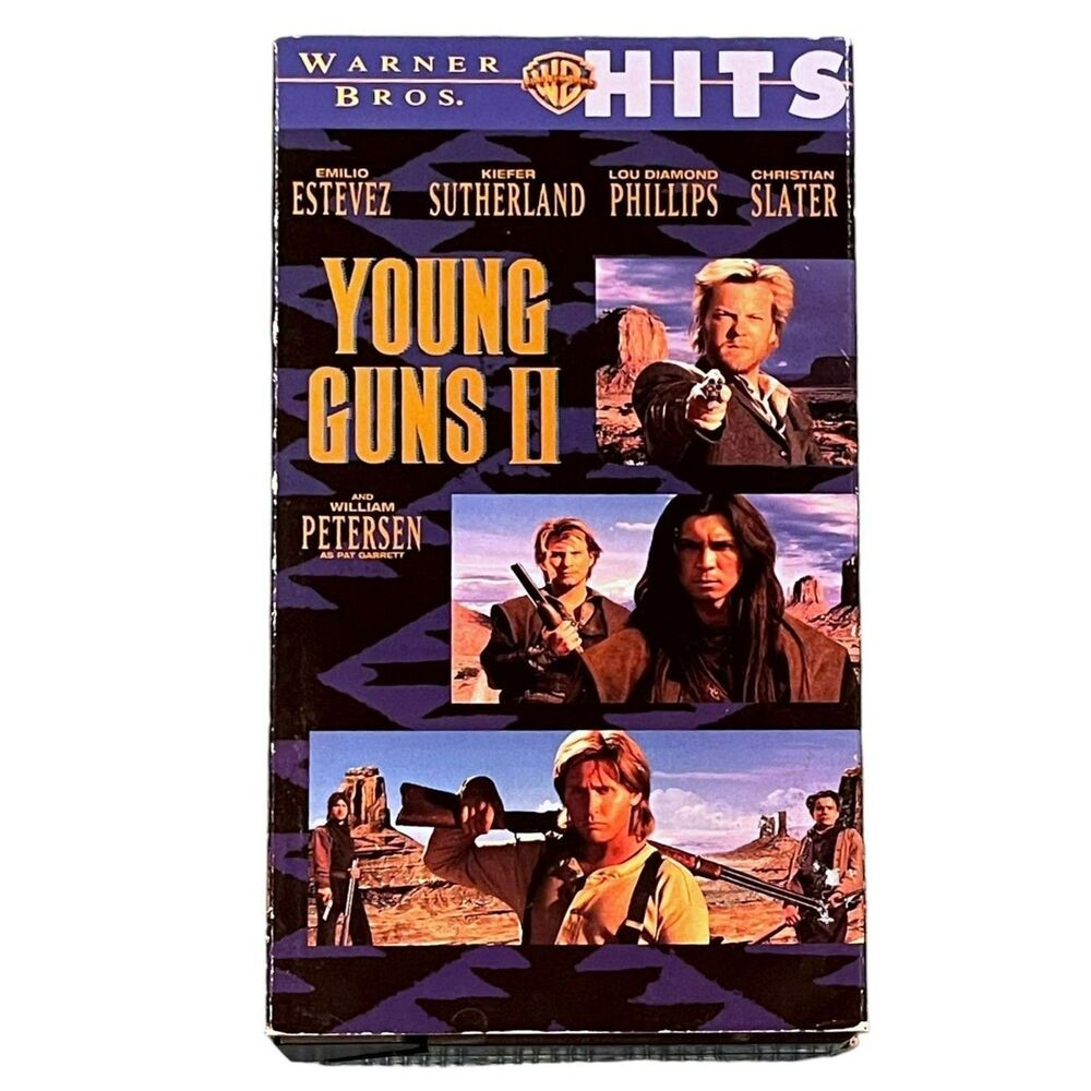 Young Guns 2 (VHS, 1999) TESTED Tape And Cover